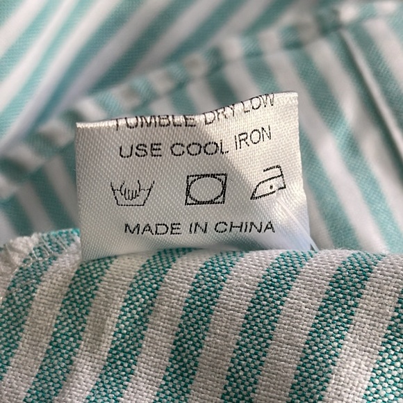 Kiel James Patrick Summering Shirt Dress, Breezy Green, Medium - Picture 10 of 11